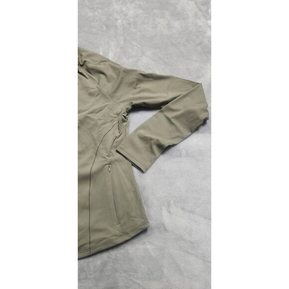 NWT Victoria's Secret Large Green VSX Elevate Full Zip Jacket - Picture 4 of 7